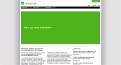 Desktop Screenshot of mcmullendevelopment.com